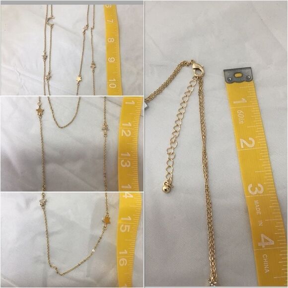 BP. Stars & Moon Layered Necklace (G1) - Picture 5 of 8